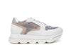 SNEAKERS ALLACCIATA MULTISTRASS IN PELLE
