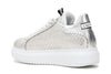 SNEAKERS INTRECCIATA LAMINATA