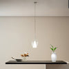 Sospensione vetro trasparente Gea Luce OFELIA S10 E27 LED lampada soffitto