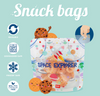 Legami, Set di 3 Buste per Alimenti - Snack Bags a tema Space