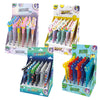 Box 4 Expo Da 36Pz Cad. Penne Cancellabili Fantasie Assortite Lebez
