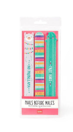 Legami, Set di 3 Lime per Unghie, Tema No Probllama