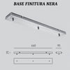 Lampadario vetro colorato Gea Luce OFELIA S E27 LED lampada soffitto