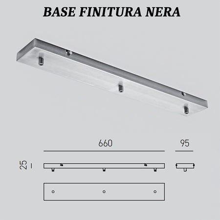 Lampadario vetro colorato Gea Luce OFELIA S E27 LED lampada soffitto