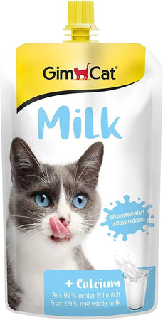 GimCat Snack per Gatti Latte 200ml