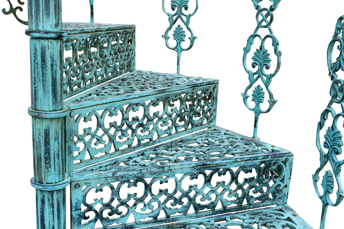 Biscottini Biscottini Scala a Chiocciola Ghisa Anticata Stabile Robusta 204 larghezza 400