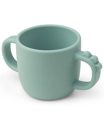 Tazza con 2 Manici in Silicone Alimentare -Peekaboo -Croco - Blu - 1 Done By Deer
