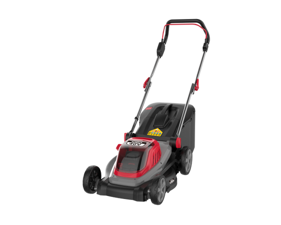 Rasaerba a spinta Ama Freemow 40V regolabile in 5 posizioni ampiezza di taglio 38cm