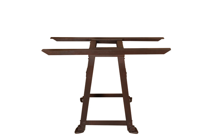 Biscottini Base Tavolo Ferro Battuto Forgiato Mano Biscottini 102x56x74 Struttura Robusta