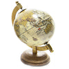 Mappamondo con base in legno, decorazione per interno