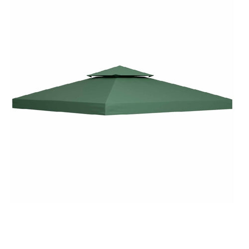 Copertura Telo Ricambio per Gazebo 3x3 MT Verde Impermeabile Anti UV