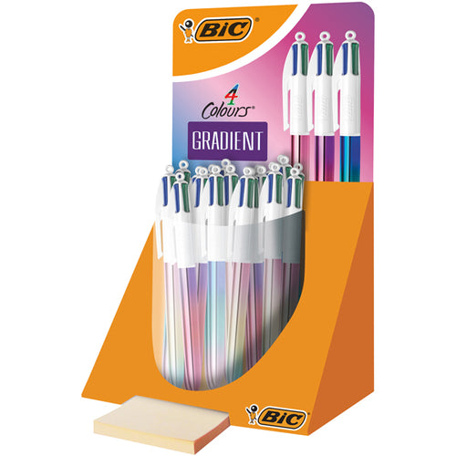 Expo 30 Penne 4 Colours Gradient In Colori Assortiti Bic