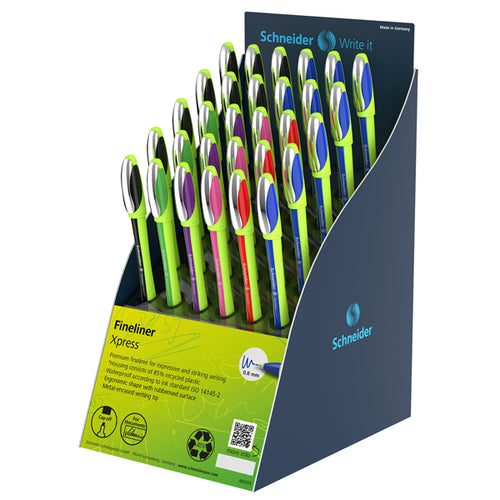 Expo 30 Fineliner Premium Xpress 08 Colori Assortiti Schneider