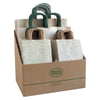 Espositore 100 Shopper Carta Erba Formati Assortiti Sadoch