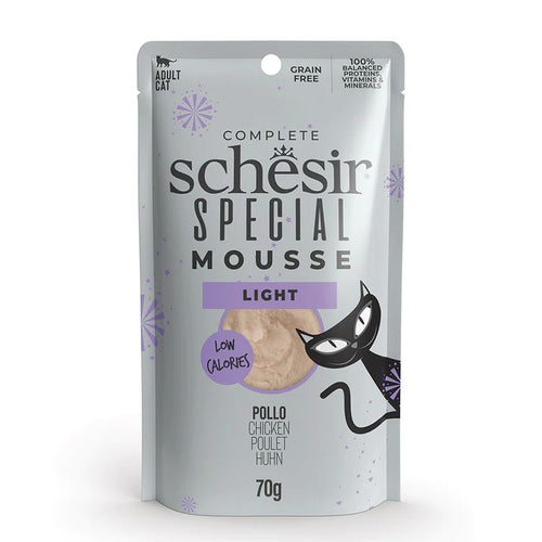 Schesir Special Mousse Light Pollo per Gatti adulti 70gr