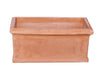 Biscottini Cassetta fioriera in Terracotta 100% Made in Italy interamente Lavorata a Mano