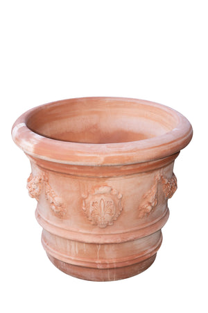 Biscottini Biscottini Vaso Terracotta Made in Italy Artigianale Galestro Antigelivo D 72 H