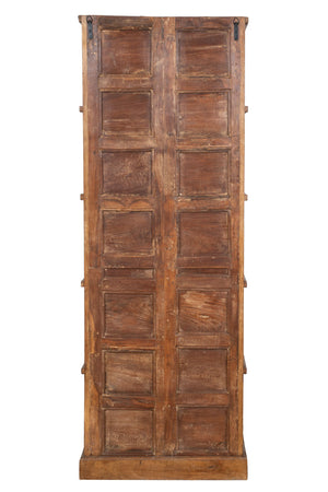 Biscottini Biscottini Libreria Legno Massiccio Solida Spaziosa 70x32x193 Shabby Country