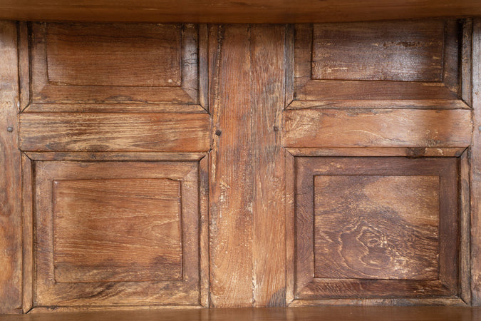 Biscottini Biscottini Libreria Legno Massiccio Solida Spaziosa 70x32x193 Shabby Country