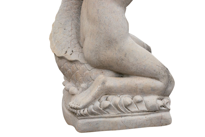 Biscottini Statue Sculture Marmo Dei del Mare Biscottini Artigianali Robustissimi 80x78x130