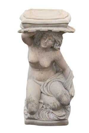 Biscottini Statue Sculture Marmo Dei del Mare Biscottini Artigianali Robustissimi 80x78x130