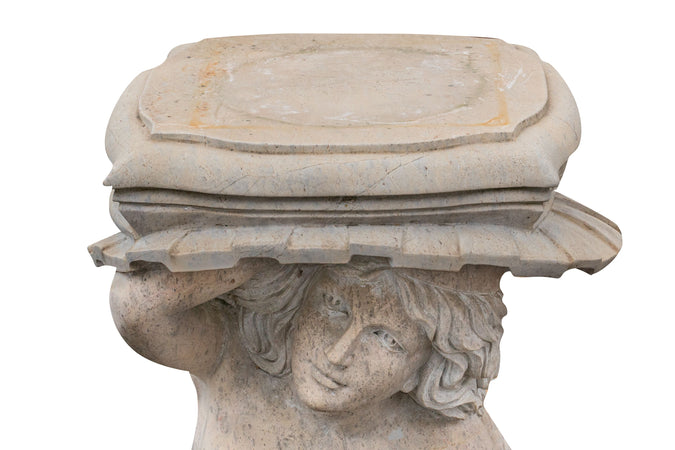 Biscottini Statue Sculture Marmo Dei del Mare Biscottini Artigianali Robustissimi 80x78x130