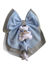 Fiocco nascita in cotone personalizzabile fatto a mano 35 x h 40 cm Made in Italy