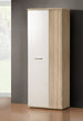 SC42 scarpiera ingresso moderna bianca 2 ante legno salvaspazio armadio bianco rovere marrone quercia