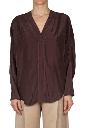 TELA Tela - Camicia - 450480 - Cioccolato da donna