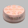 Disco sommergibile con led a luce RGB multicolore Ø8,5cm a batterie
