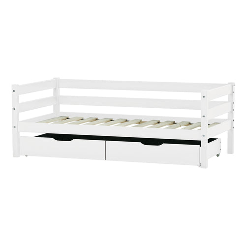 Letto junior ECO Comfort 70x160 con cassetti - Bianco