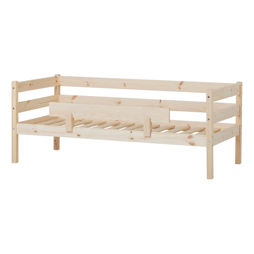 Letto ECO Comfort junior 70x160 con sponda di sicurezza - Legno naturale