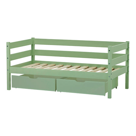 Letto junior ECO Comfort 70x160 con cassetti - Verde Chiaro