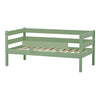 Letto junior ECO Comfort 70x160 con sponda di sicurezza - Verde Chiaro