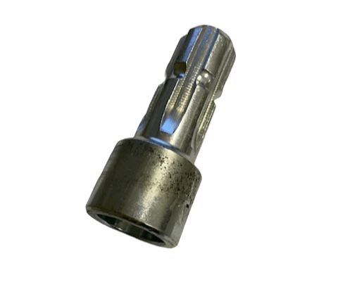 Riduzione per presa di forza zincata con foro Ø 45mm senza cava