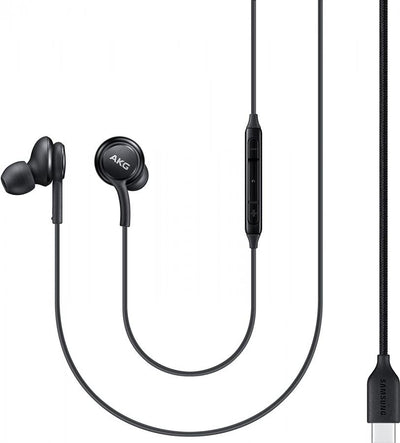 auricolare vivavoce originale samsung akg usb-c nero
