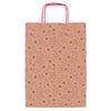 Shopper Natale Stelline Rosse 26X12X36Cm Sadoch