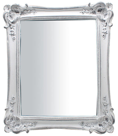 Biscottini Specchiera Biscottini 27.5x3.5x32.5 bianco anticato verticale orizzontale