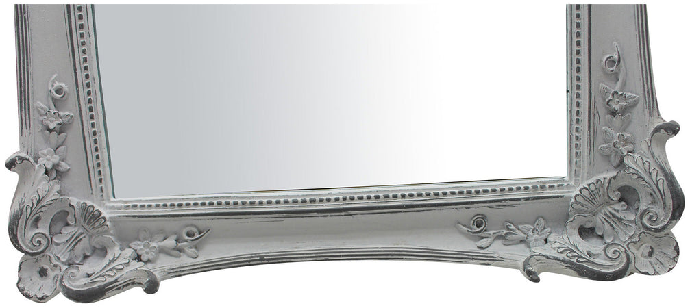 Biscottini Specchiera Biscottini 27.5x3.5x32.5 bianco anticato verticale orizzontale