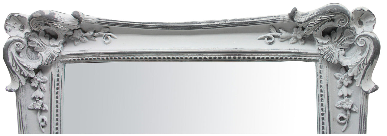 Biscottini Specchiera Biscottini 27.5x3.5x32.5 bianco anticato verticale orizzontale