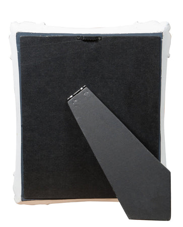 Biscottini Specchiera Biscottini 27.5x3.5x32.5 bianco anticato verticale orizzontale