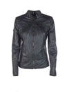 Michela - Giacca Donna Nera in vera pelle