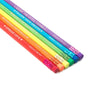 Legami, Set di 6 Matite HB in Carta riciclata, Matite Arcobaleno con Frasi ispirazionali