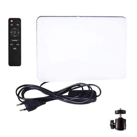 Lampada Streaming Foto e Video - LED 2835- fino a 5700K- 4000lm con telecomando