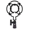 Braccio Supporto Regolabile da tavolo per Microfono e Smartphone con Filtro Antipop- Ragno- Clips