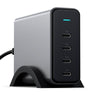 Satechi ST-UC165GM-EU Caricabatterie per dispositivi mobili Universale Nero, Grigio AC Ricarica rapida Interno (Satechi 165W USB-C 4-Port PD GaN Charger)