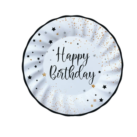 8 Piatti D20Cm Happy Birthday Big Party