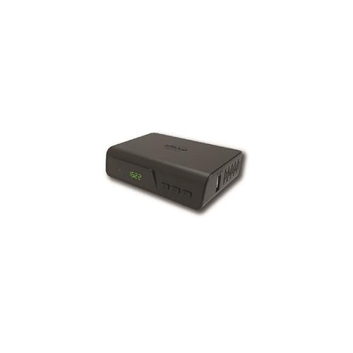 Decoder Digitale Terrestre Xsd 2.1 Full Hd DvB-T2 Codec Hevc Hdmi / Usb 2.0 Con Telecomando 2 In 1 - Nero