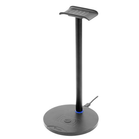 Stand per Cuffie Z5 - Struttura elegante- solida- durevole- antiscivolo- con caricatore wireless