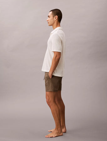 Boxer Mare Calvin Klein CK Tech – Pantaloncini con Cordoncino Medio – Design Tecnico e Performance